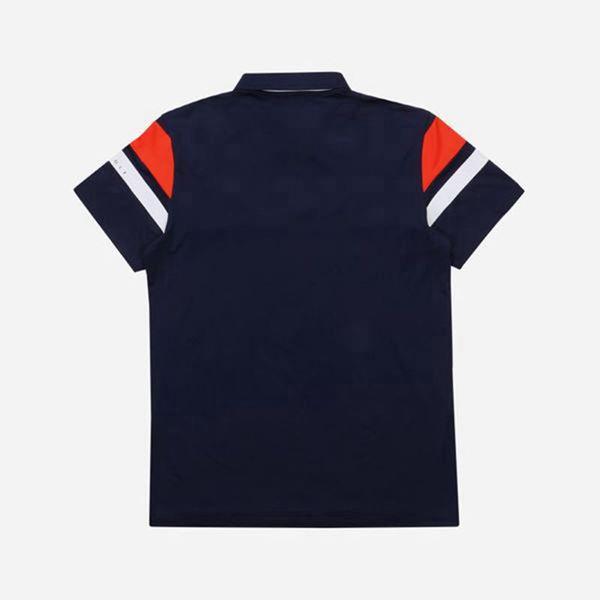 Camisas Polo Fila Hombre Azul Marino / Rojas - Golf S/S - España 960547ZLY